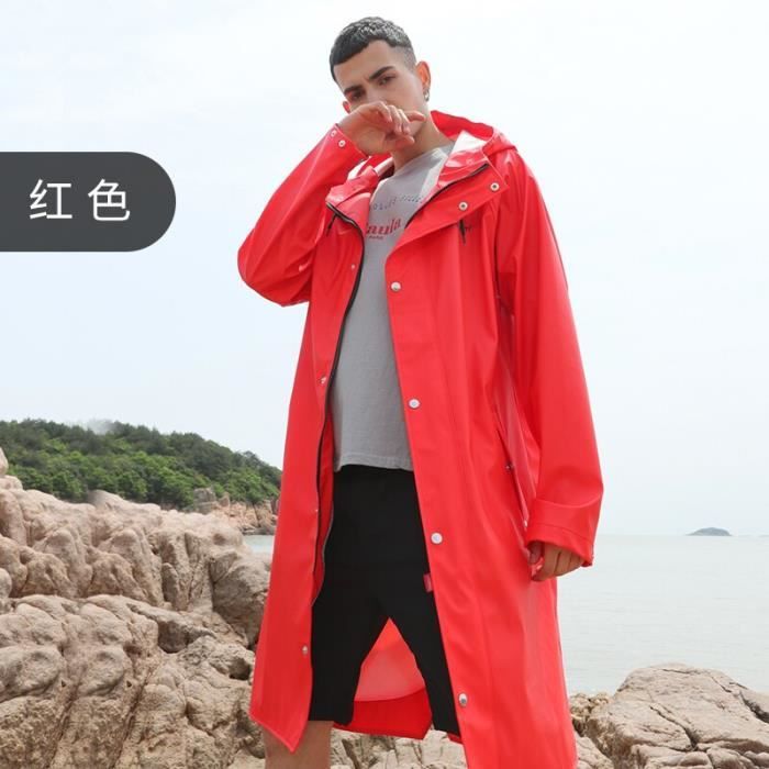 Trench Manteau impermeable a capuche jaune pour femme impermeable vetement de survie Poncho veste de pluie elegante Type E Blanc Cdiscount Pret a Porter