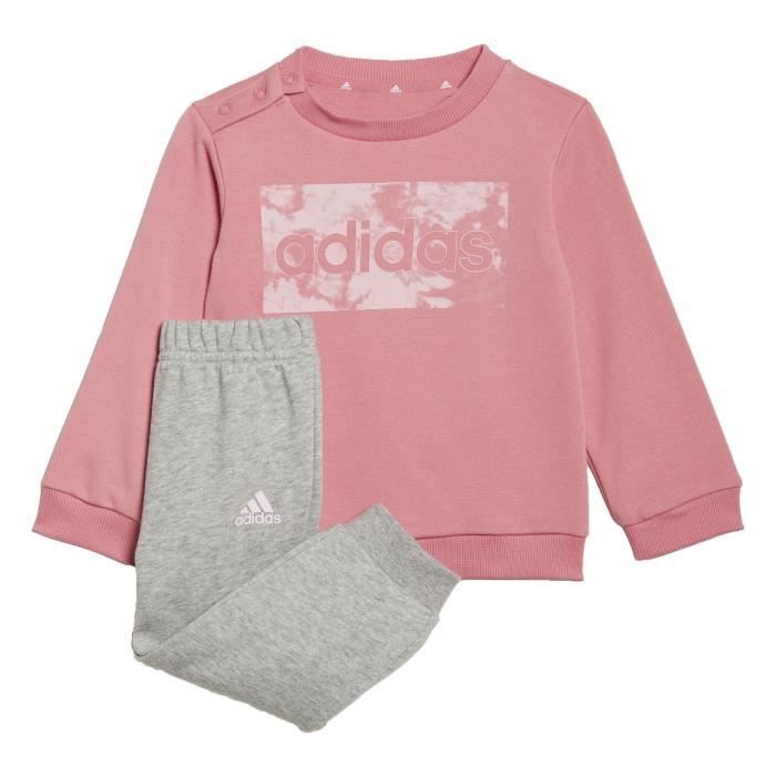 SURVETEMENT ADIDAS I LIN FT JOG COSTUME FILLE ROSE H65821 Rosa