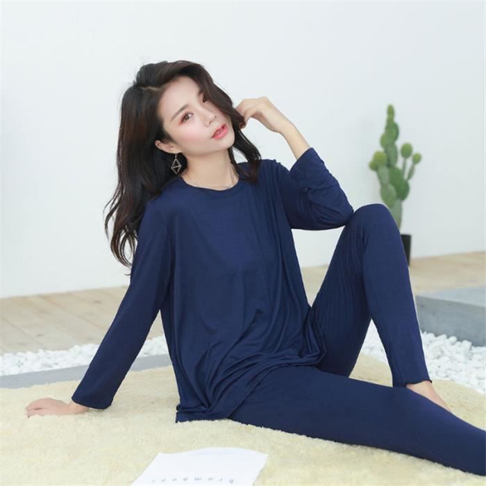 Pyjama en store modal femme
