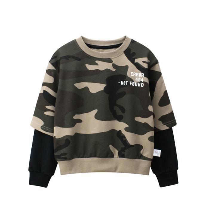 Sweat clearance camouflage garcon