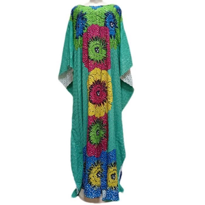 Robes en dentelle africaine pour les femmes robe traditionnelle nig?�riane Bubu caftan robe de 