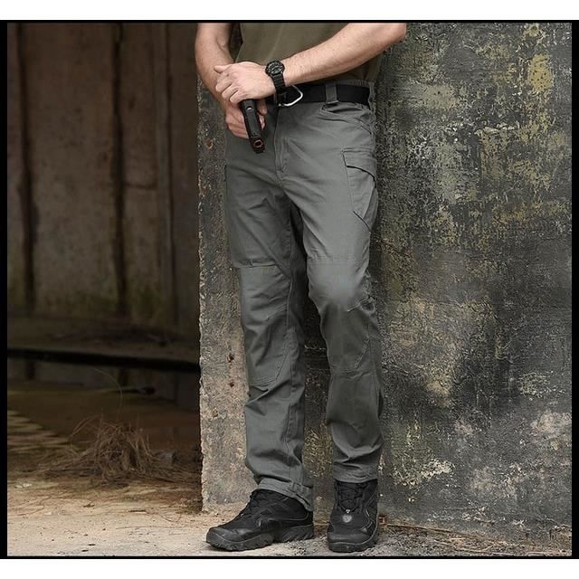 Pantalon Cargo Tactique Homme X7 - Tissu Durable, Multiples Poches, Idéal Randonnée, Chasse, Travail - 10