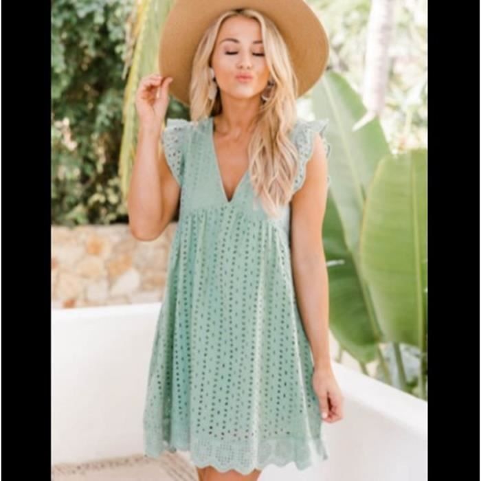 Robe femme cool Ete Short Integre ete Noir Mi Longue Courte Combinaison