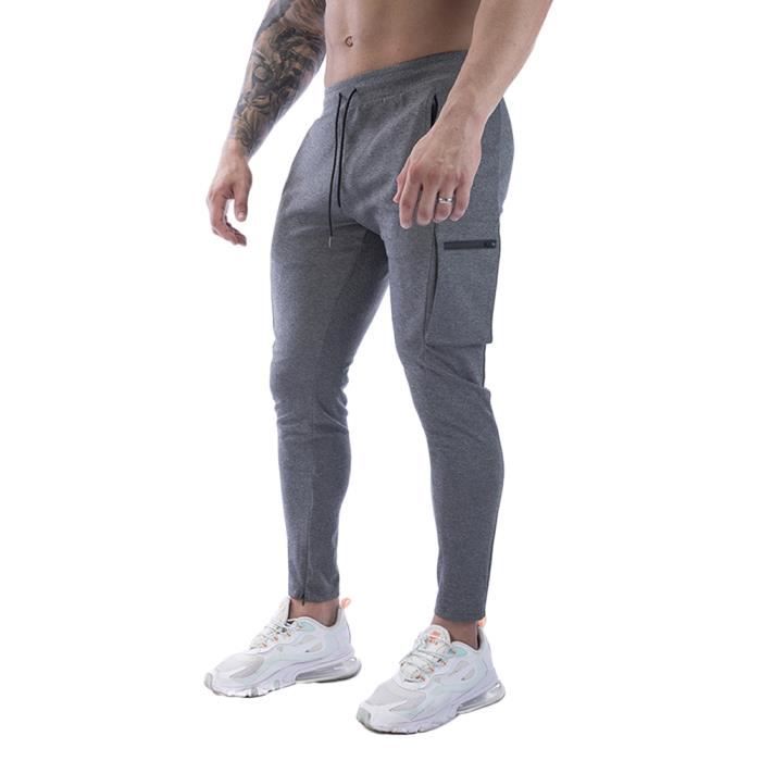 Pantalon Jogging Cargo Homme – Polyester – Taille Unique – Jambes Normales