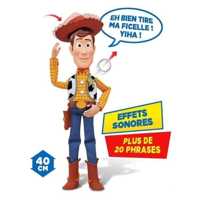 TOY STORY - Figurine - Shérif Woody Collection 40cm jouets parlants PVC  Parlera plus de 50 lignes en français - Cdiscount Jeux - Jouets