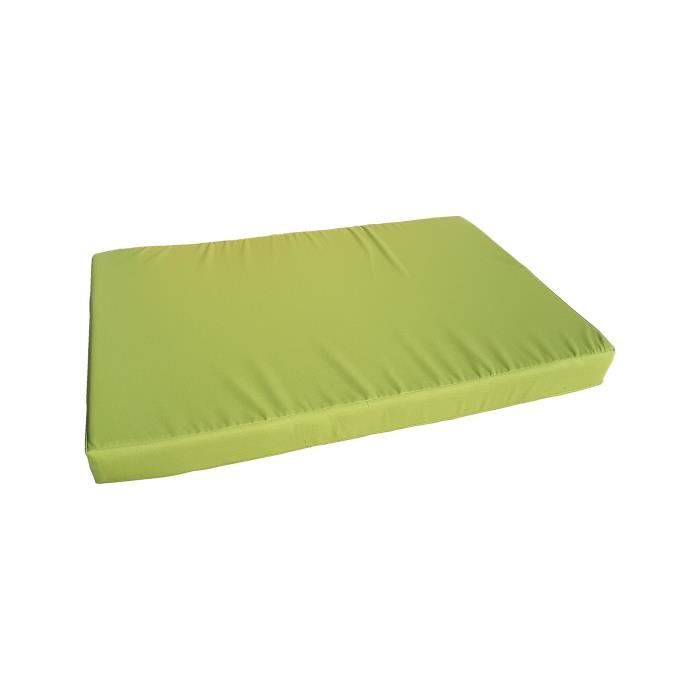Natalia Spzoo Coussin pour canapé palette avec fermeture éclair pomme verte