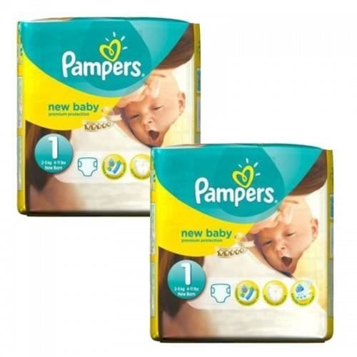 280 Couches Pampers Premium Protection taille 1 Cdiscount