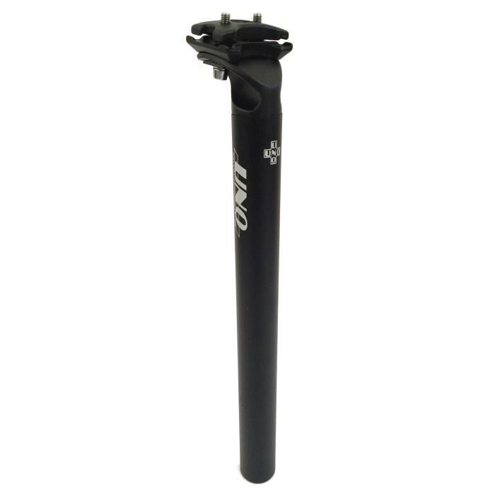Tige De Selle Vélo/VTT Alu – Noir Mat – Diam. 25.4 Mm – Long. 350 Mm – NEUVE