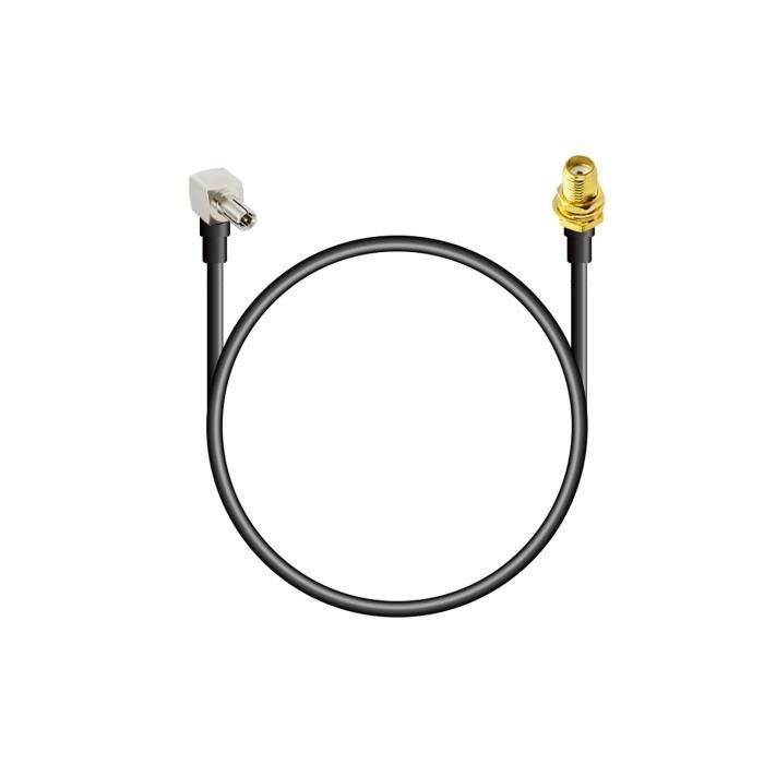 Luernas Câble Sma Femelle À Ts9 Angle Droit Mâle Pour 2G 3G 4G Routeur ...