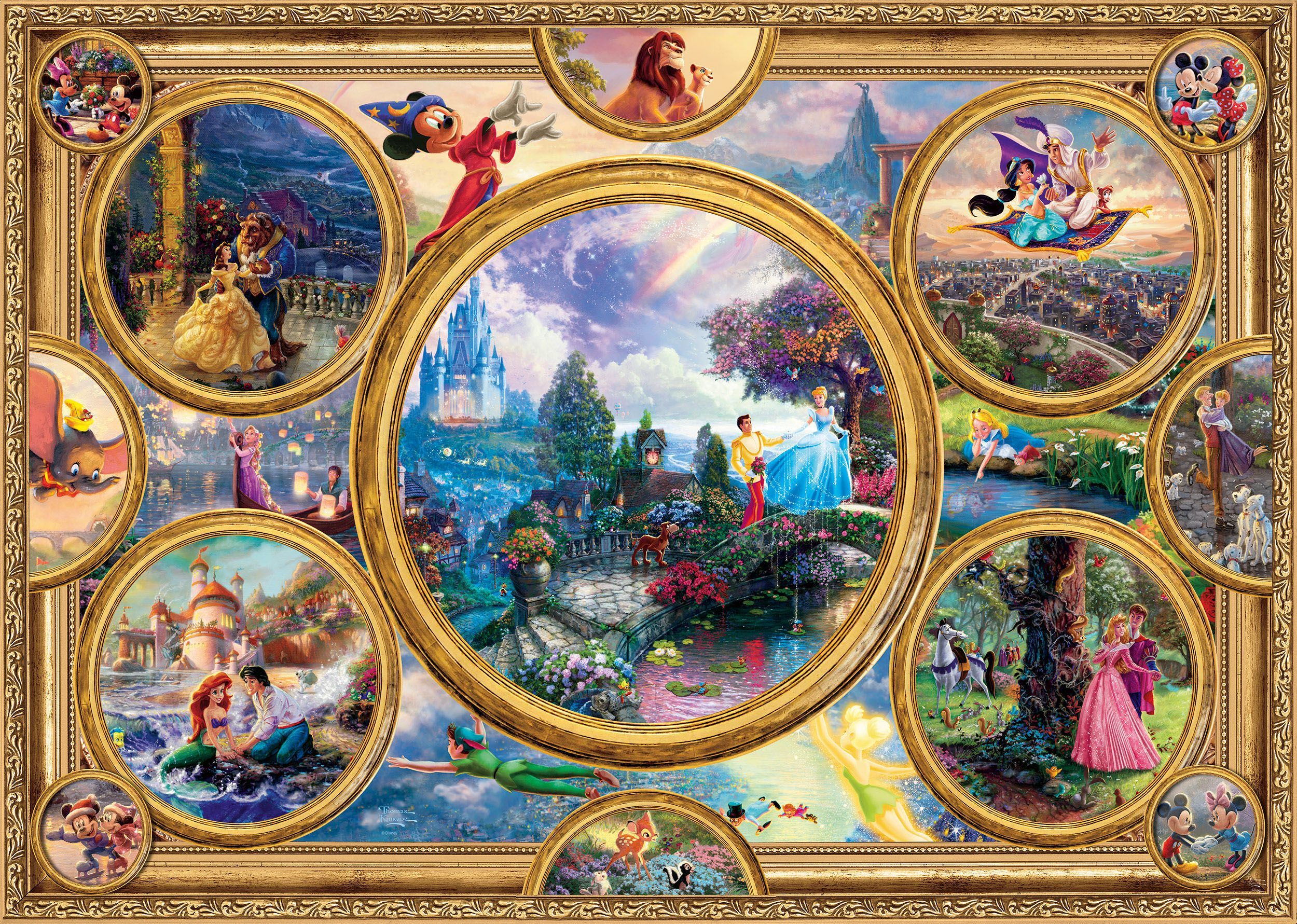 Puzzles SCHMIDT SPIELE Disney Dreams Collection 2000 pièces