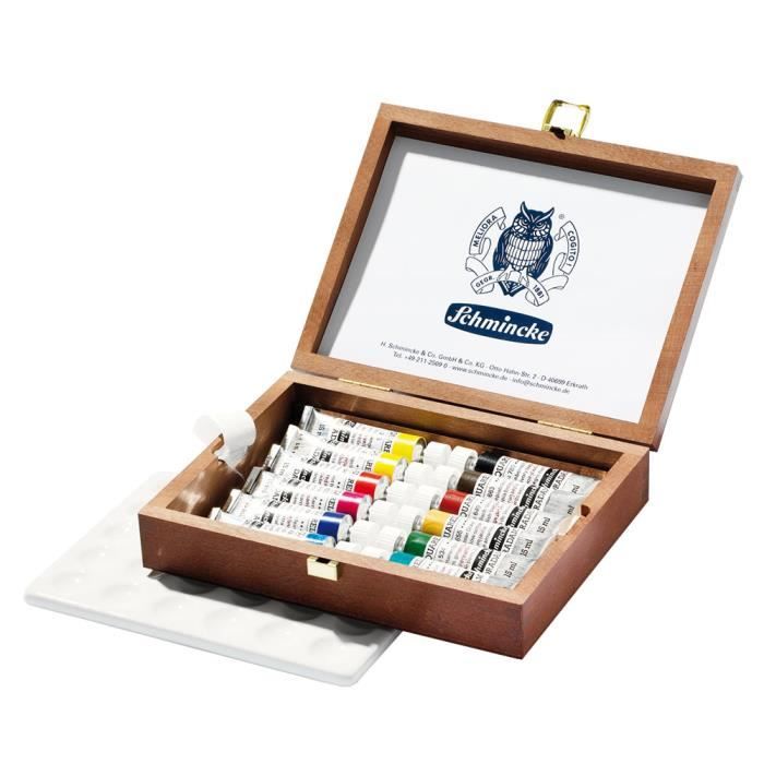 Aquarelle Horadam De Schmincke Coffret En Bois 12 X 15ml Achat Vente Peinture Aquarelle Aquarelle Horadam De Schmin Cdiscount
