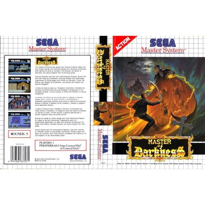 Sega Master Of Darkness