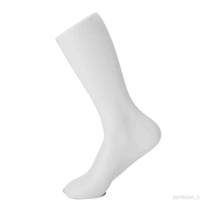 Pied De Mannequin Femme Pour Présentation - Noir - 23 Cm - Pour Chaussettes, Bijoux De Cheville, Chaussures
