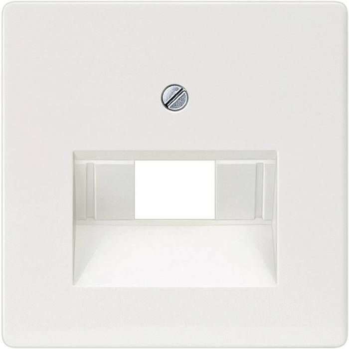 Cache prise réseau DELTA i system 55 x 55 mm 1 pièce compatible Cat. 6