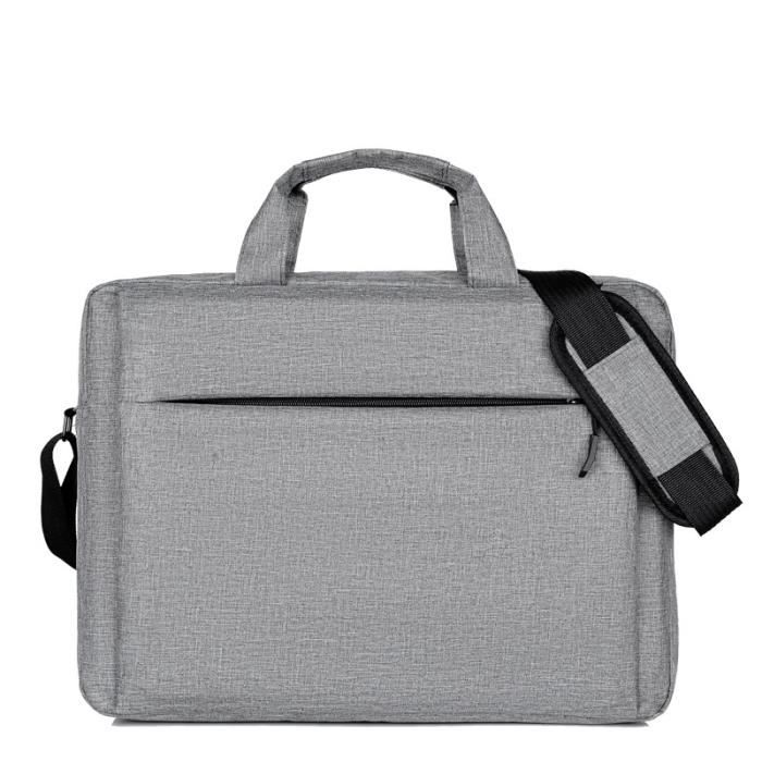 Sacoche pour Ordinateur Portable Sac à Main pour Ordinateur Portable 15 Pouces  Housse Protection éTanche CôTé Gris - Cdiscount Bagagerie - Maroquinerie