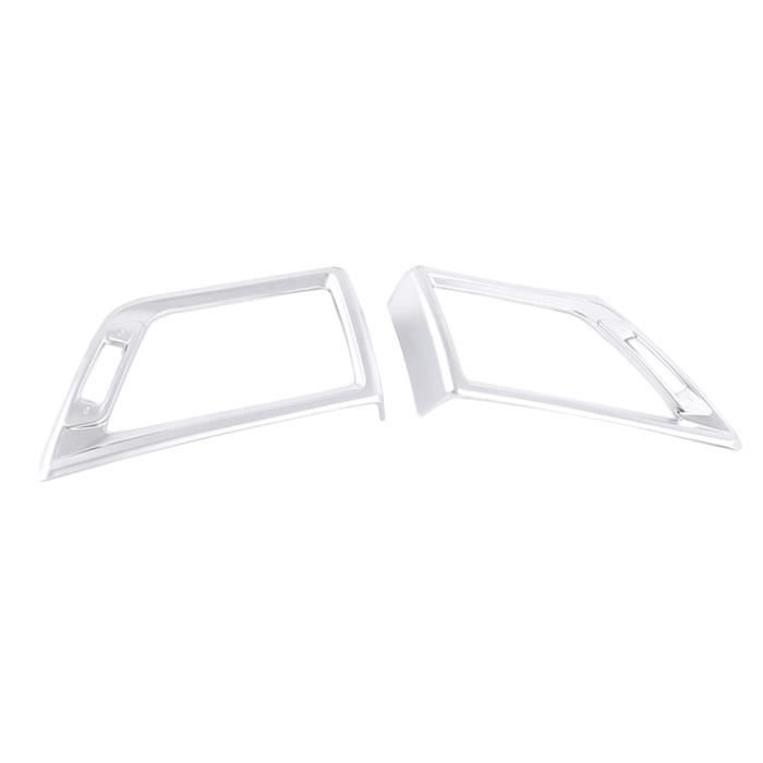Couvercle Boutons Multimédia Pour BMW X1 X3 X5 X6 F30 E90 - Décor Alliage Aluminium, Adhésif, 58mm
