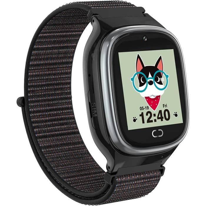 Montre Intelligente Enfant PTHTECHUS - Appareil Photo, Jeux, Violette