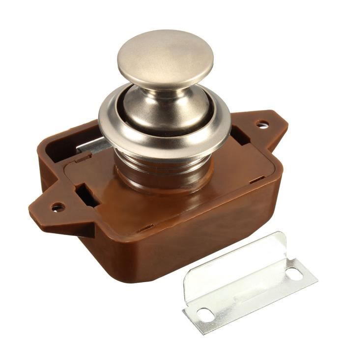Cheval Shiwaki 2 Pièces Loquet du Cabinet à Bouton-Poussoir sans Clé Meuble pour Bateau Van 