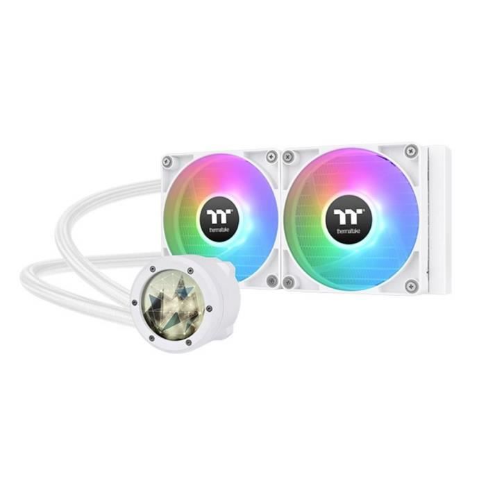 Système de refroidissement à eau - Thermaltake - TH240 V2 Ultra - ARGB Sync - Écran LCD 480x480 - 240 mm