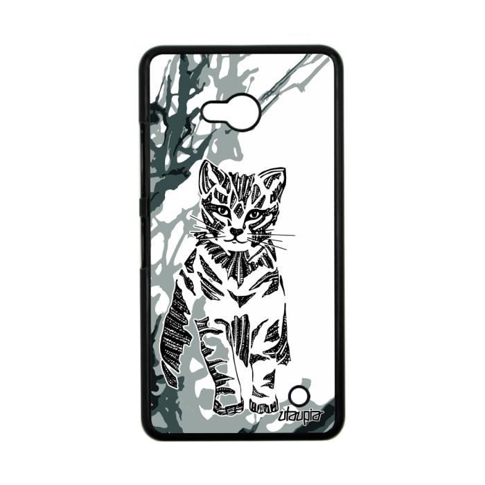 Coque Microsoft Nokia Lumia 640 Chat Couleur De Protection Chaton Gris Arbre Art Achat Coque Bumper Pas Cher Avis Et Meilleur Prix Cdiscount