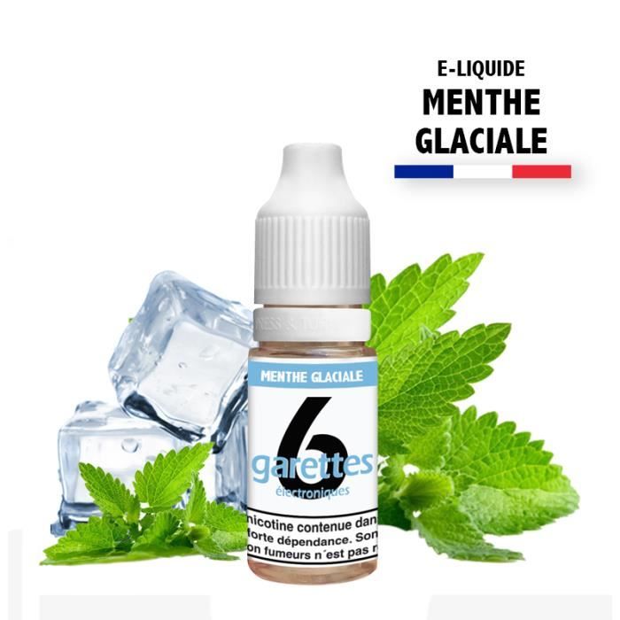 E-liquide 10ML saveur MENTHE GLACIALE sans nicotine (e-liquide id : PRD38)  - (1x10ML)
