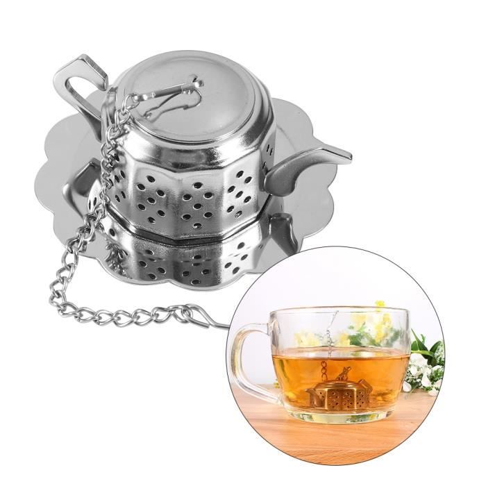 Support de sachet de thé, passoire à thé, infusion de support de thé en  vrac, infusion de thé, maison de thé pour le bureau d CYA17 - Cdiscount  Maison