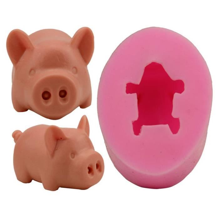 Moule Silicone 3d Cochon Pour Pate A Sucre Cake Design Decoration Gateau Cdiscount Maison