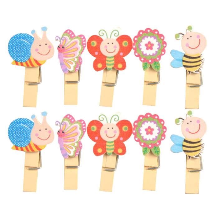 Kit 18 épingles à Cheveux Animaux Kitchen-Dream - Multicolores Pour Enfants