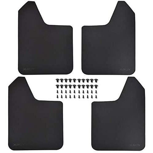 XUKEY 4 pièces bavettes universelles Avant Arrière pour voiture SUV Van ramasser camion Camionnettes garde-boue dailes avec Clips