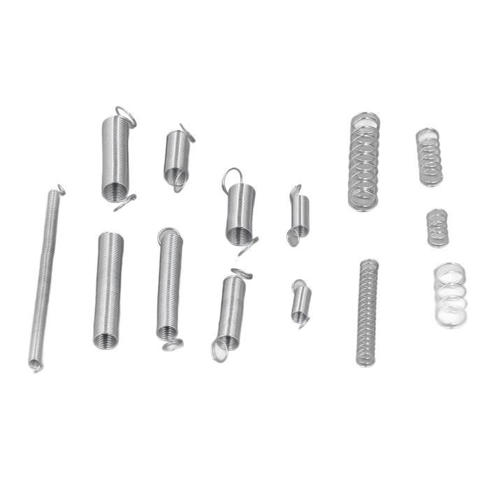 Assortiment De 200 Ressorts ANBOO - Acier Inox - Pour Moteur, Électronique, Serrure