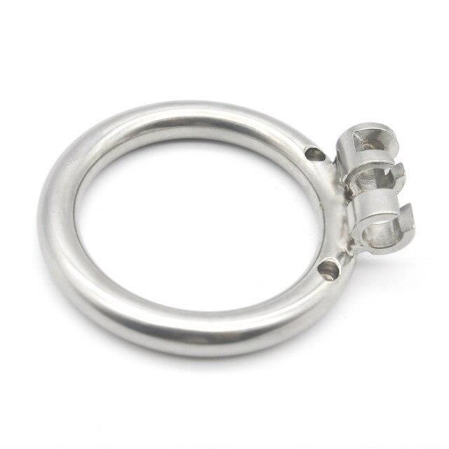 Cockring (anneau De Pénis) En Acier - Diamètre 40mm - Argenté - Neuf - Marque RougeCuir