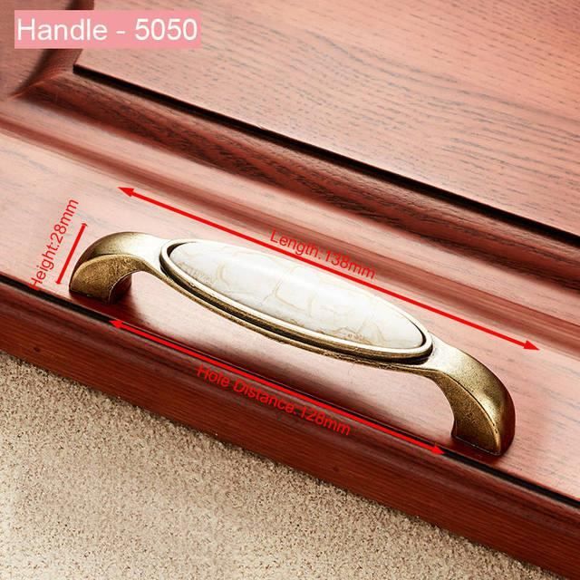 TMISHION Poignée De Tirage Alliage De Zinc Porte D'armoire Armoire Tiroir Poignée De Traction