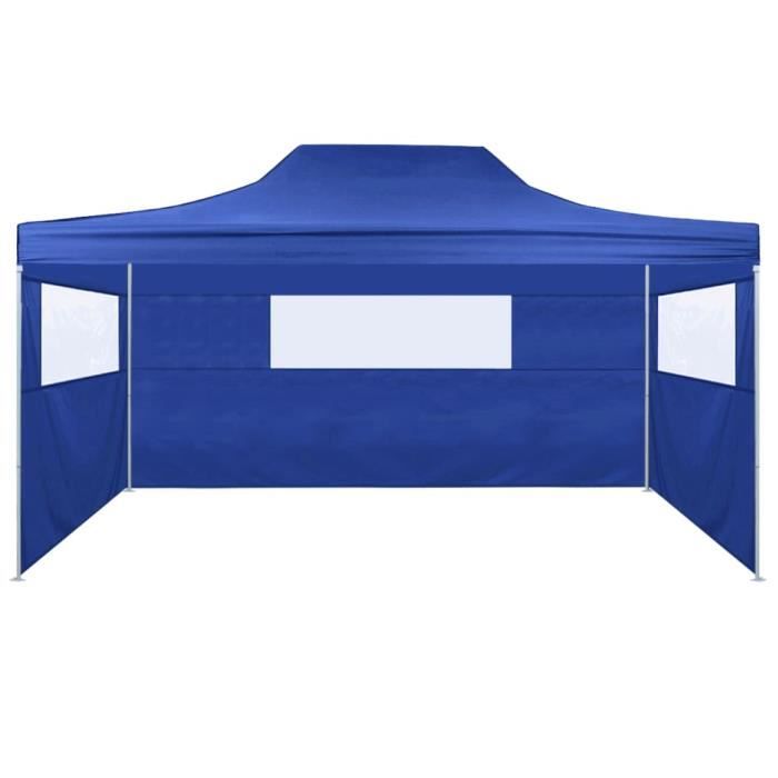 Tente de réception - ZERODIS - 3x4 m - Acier enduit de poudre - Tissu oxford 600D - Résistance UV et eau