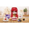 Machine à café multi-boissons - BOSCH  TAS1006 - TASSIMO T10 HAPPY - Rouge et blanc - Arrêt automatique - T-Disc-1