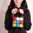 1 Pcs sac à main femme mignon Cube Rubik Magique Forme Mignon d'embrayage Cube magique-1