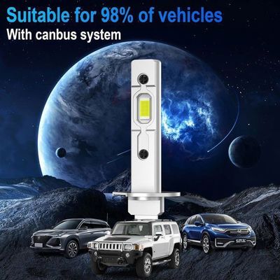 Ampoules LED H1 Brouillard 1 Paire – 3200 LM, 6000K Blanc Froid, 12V-24V, IP68 Étanche, Pour Voiture, Camion, Moto