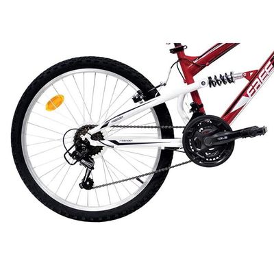 V lo VTT 24 Tout Suspendu FREERIDER 18 Vitesses Shimano TY21