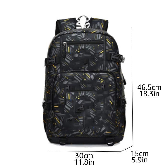 Ronaldo Juventus Fans Sac Dos avec Port de Charge USB Unisexe