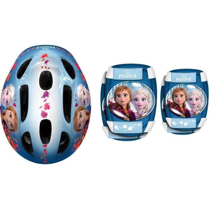 Casque Genouilleres Coudieres LA REINE DES NEIGES II Taille 50 56 cm Achat Vente REINE DES NEIGES Combo Casque Cdiscount
