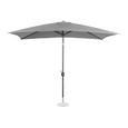 Grand parasol rectangulaire 200 x 300 cm inclinable gris fonce-2