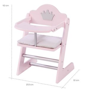 Chaise haute de poupée – Comme des Pirates