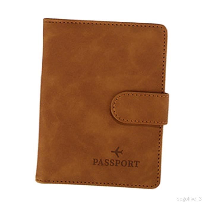 Porte-passeport, couverture de porte-passeport, étui de protection