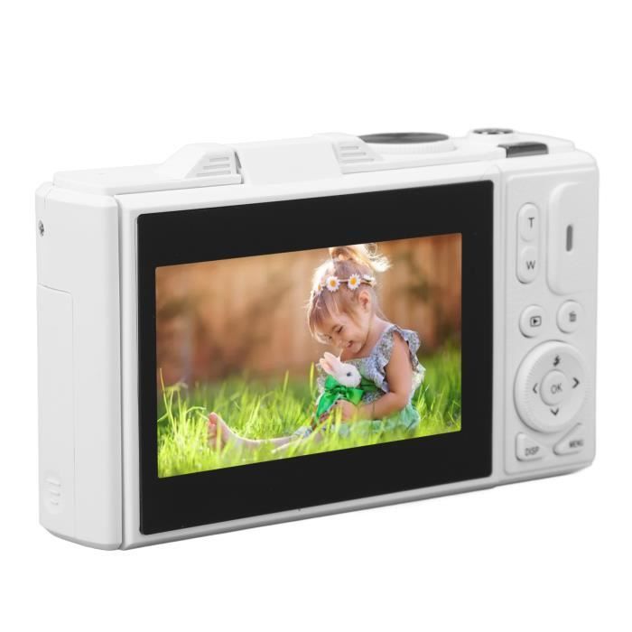 Appareil Photo Numérique 4K 64MP – Zoom 18x, Autofocus, Écran Rabattable 3" – Idéal Débutants & Vlog