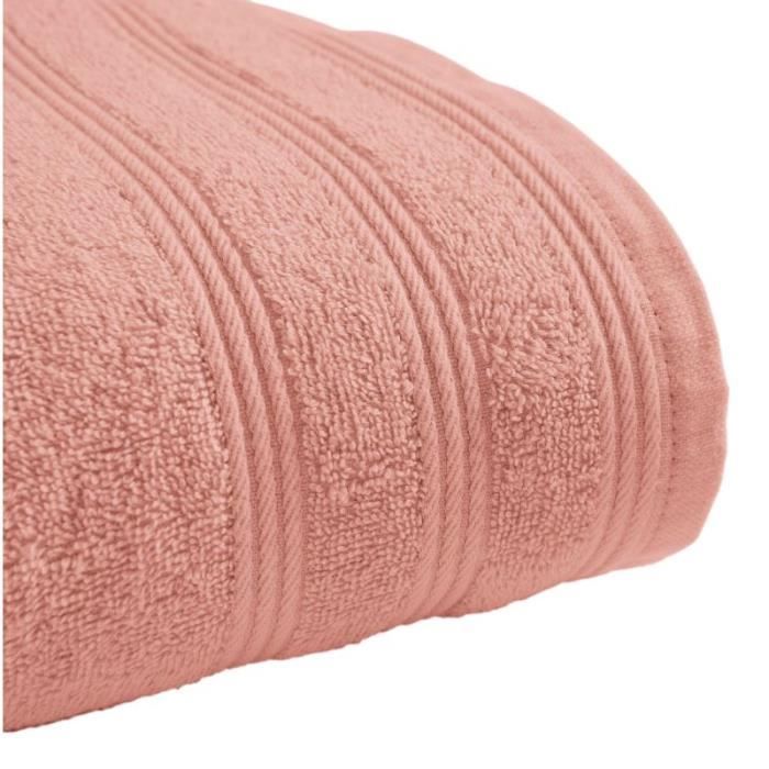 UNIVERSDECOR Draps De Bain éponge "Spa" | Lot De 2 | 90x150 Cm - 400 G/m² | 100% Coton | Grande Absorption