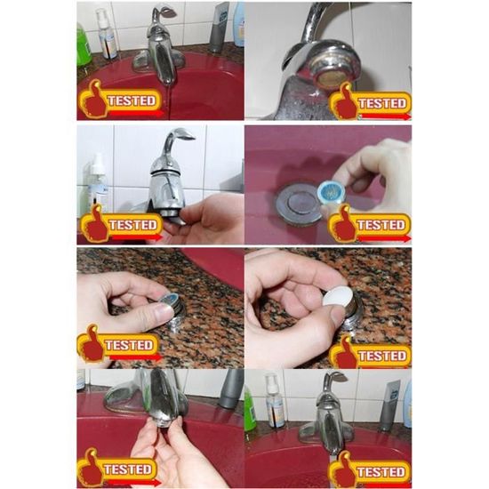 19672 7 Régulateur De Jet À Économie D'Eau Pour Robinetterie Filtre