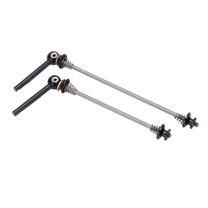 ZOEON Brochettes de Vélo, Bicyclette Libération Rapide Brochette Avant et oyeu de Roue Arrière