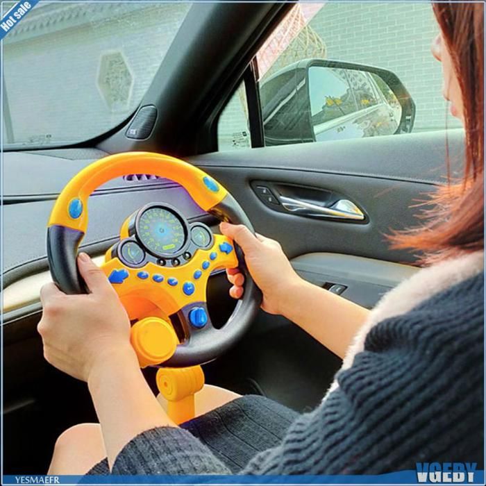 Jouets de conduite simulés légers, jouet de volant de simulation d'éducation précoce électrique (rose) - Jeux - Jouets Jouets de conduite simulés légers, jouet de volant de simulation d'éducation précoce électrique (rose) - Jeux - Jouets