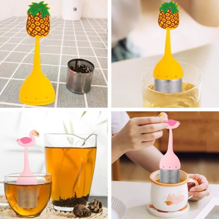 Infuseur à Thé Silicone (acier Inoxydable) - So Green Shop