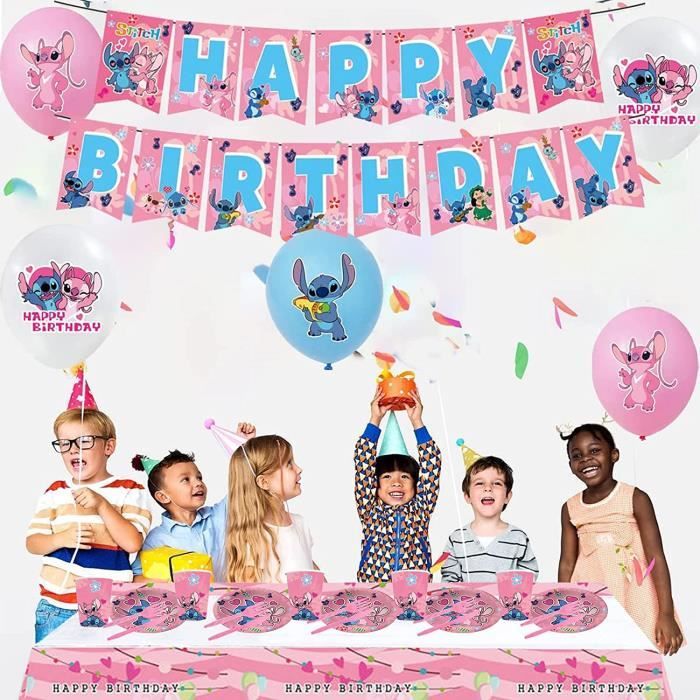 Lilo Stitch Thème Fête d'anniversaire Décoration Enfants Vaisselle