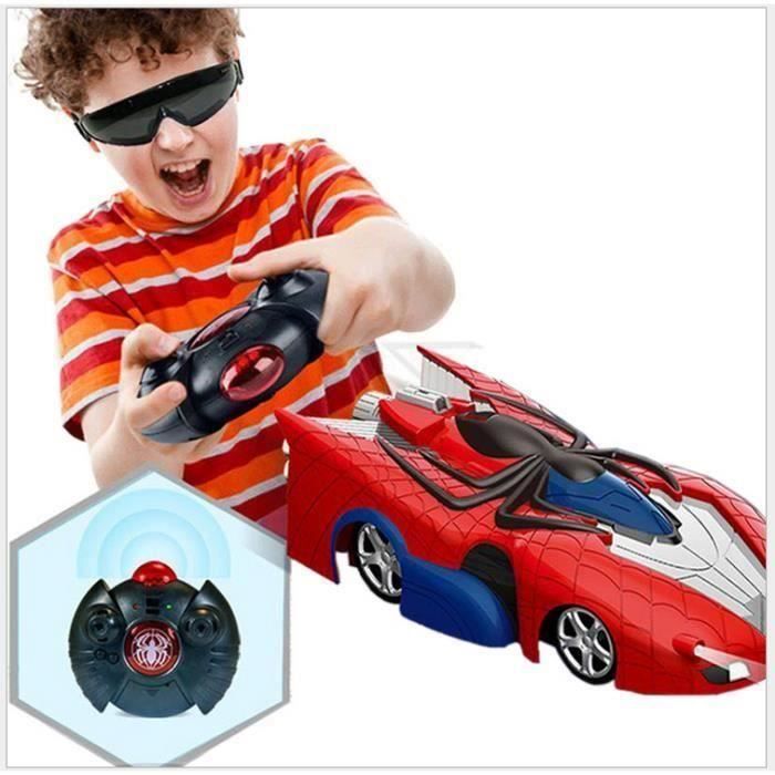 Spider-Man voiture télécommandée électrique pour mur d'escalade voiture  pour enfants Jouet éducatif pour voiture télécommandée - Cdiscount Jeux -  Jouets